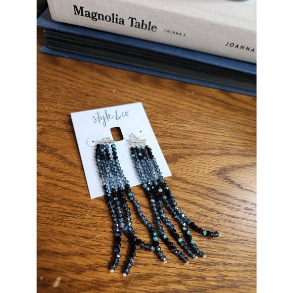 Style and Co Chandelier Earrings - Picture 3 of 5